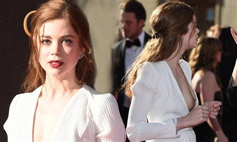 Game Of Thrones Charlotte Hope Has Nip Slip At Oliviers Daily Mail Online