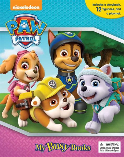 Nick Paw Patrol Girls My Busy Book By Phidal Hardcover Barnes And Noble®