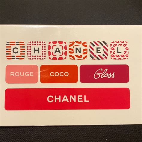 Chanel Keyboard Stickers Gem