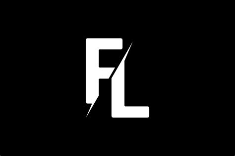 Monogram Fl Logo Afbeelding Door Greenlines Studios · Creative Fabrica