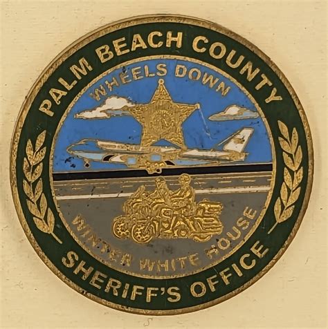 Palm Beach County Sheriff's Office Presidential Motorcade Police Chall
