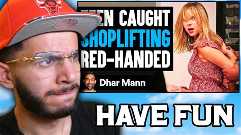 Teen Caught Shoplifting Red Handed Dhar Mann Reaction Youtube