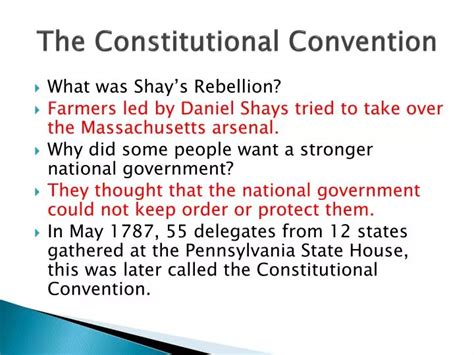 Ppt The Constitutional Convention Powerpoint Presentation Free