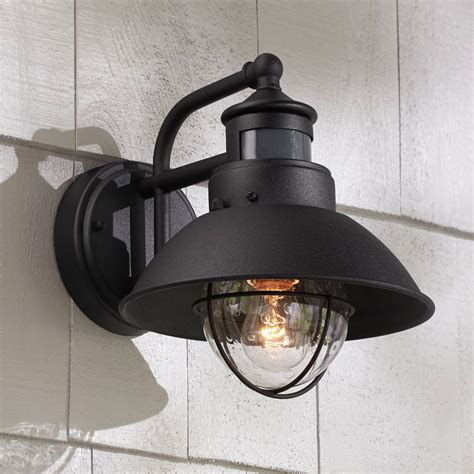 For some lights, motion detectors are fixed in place. Motion Sensor Outdoor Light Fixtures | Lamps Plus