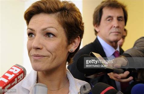 France Sports Minister Chantal Jouanno Answers Journalists Questions