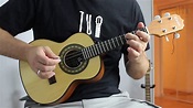 Cavaquinho Lesson - Learn how to tune your Cavaquinho - YouTube