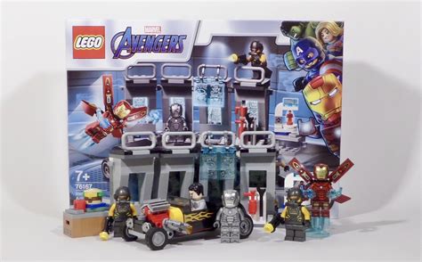 Review Lego Marvel 76167 Iron Man Armory