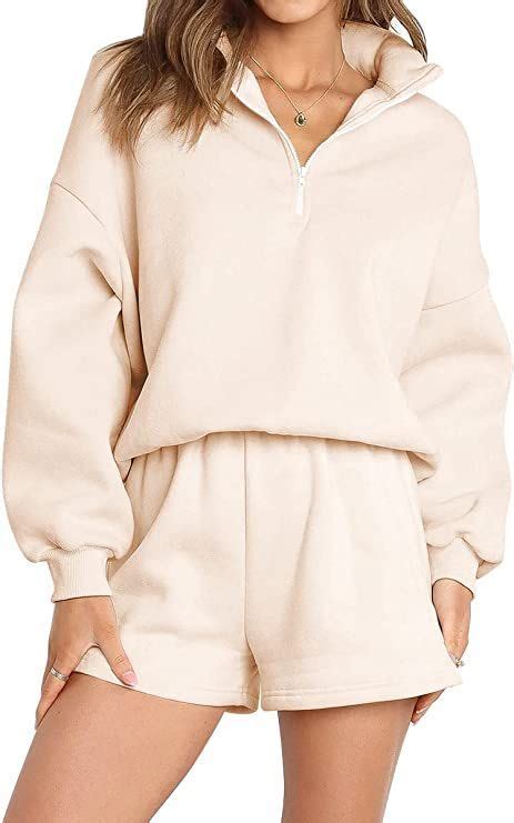 Cute And Cozy 2 Piece Womens Fall Lounge Set 80 Polyester 20 Rayon