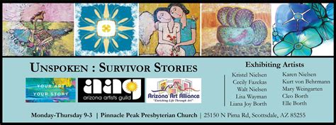 2nd Annual Unspoken: Survivor Stories Exhibition — YOUR ART YOUR STORY