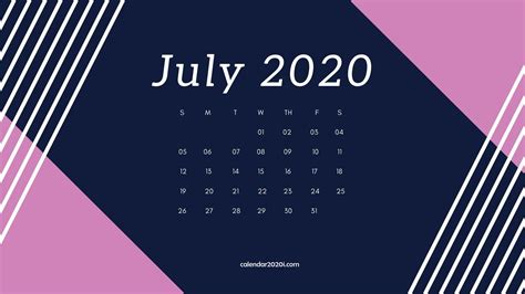 Calendar 2020 Wallpapers Wallpaper Cave