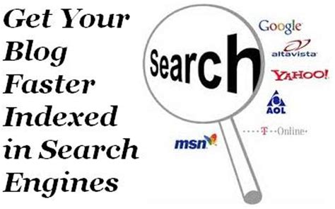 Get Your Blog Faster Indexed In Search Engines An Island For Blogging