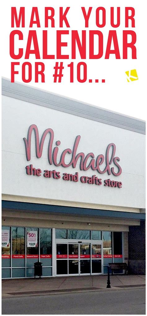 Easy Ways To Save At Michaels Craft Store Michaels Crafts Store