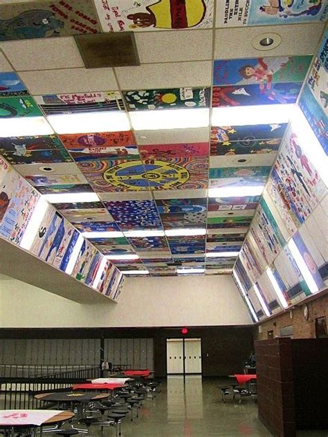 Polystyrene ceiling tiles are so easy to install, and they can be painted to any colour you want. Pin by Waterford School District on Ceiling Tiles - Mason ...