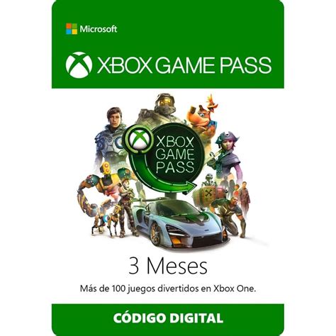 Xbox Game Pass 3 Meses Global Xbox One Scheda Up