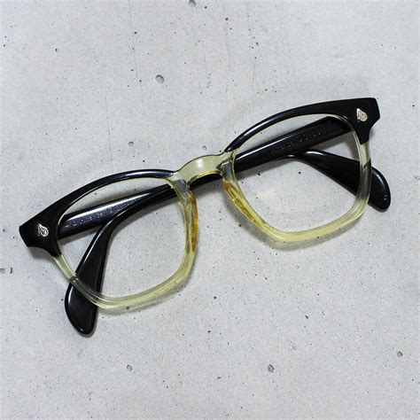 vintage 1950 s american optical 2tone wellington eyeglasses ｜ ヴィンテージ眼鏡 american classics