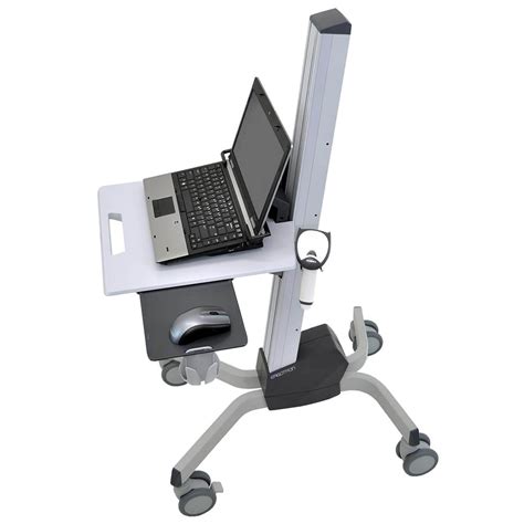 Ergotron Neo Flex Rolling Laptop Cart Mobile Standing Desk