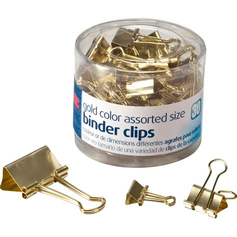 Officemate Assorted Size Binder Clips Parkers Workplace Solutions