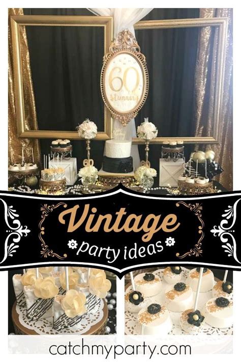 Main party ideas birthday party 60th birthday party ideas. 60 and Stunning / Birthday "60 and Stunning " | Catch My ...