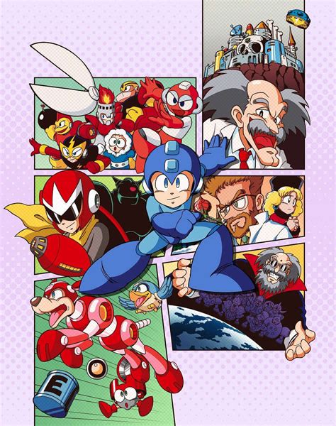 Mega Man Legacy Collection Screenshots And Art
