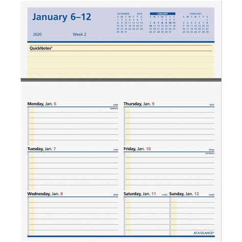Calendar Week At A Glance Month Calendar Printable