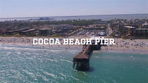 Cocoa Beach Pier Cocoa Beach Fl Youtube
