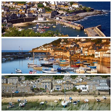 Mousehole Cornwall England Very Beautiful Picturesque Fishing Village