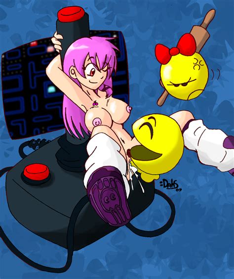 Rule 34 Angry Cherry Dahs Joystick Ms Pac Man Pac Man Pac Man Series