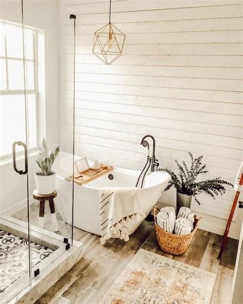 40 Gorgeous Modern Scandinavian Bathroom Ideas