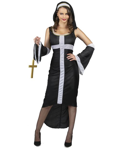 DÉguisement Nonne Sexy Croix Blanche Femme Cod239791 Eur 1099 Picclick Fr