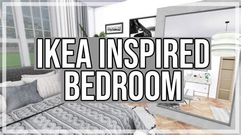 The Sims 4 Room Build Ikea Inspired Bedroom Youtube