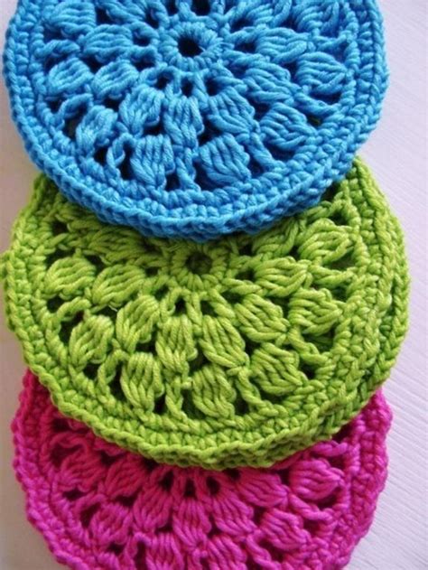 Crochet Coasters Easy Pattern Craft And Crochet