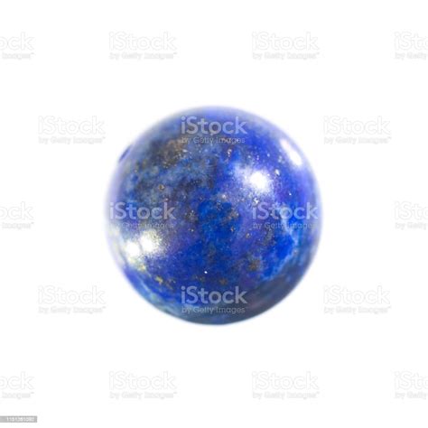 Lapis Lazuli Isolated On A White Background Stock Photo Download