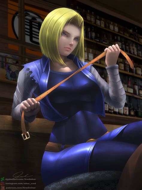 Android 18 Project By Xredmhar On DeviantArt Android 18 Cutout Suits