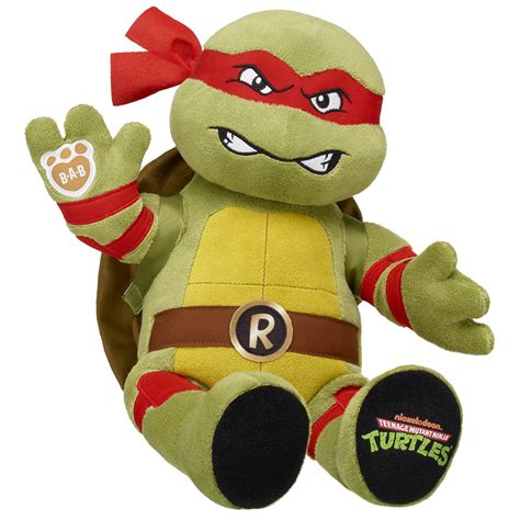 Teenage Mutant Ninja Turtles Raphael Plush Build A Bear