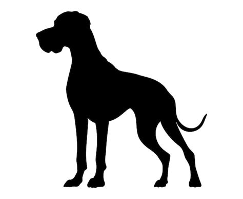 Premium Vector Dog Silhouette Vector Illustration