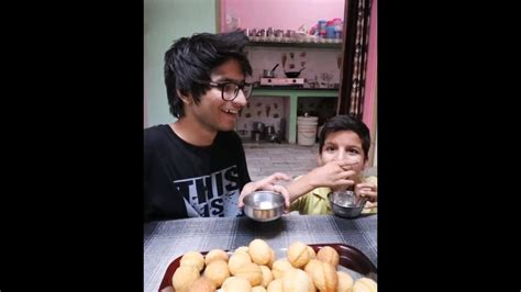 Golgappa Challenge Piyush Sourav Joshi Sourav Joshi Short Vlog Youtube