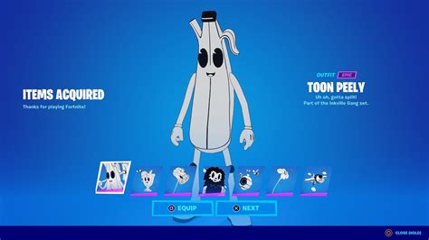 how to get new toon peely skin in fortnite youtube