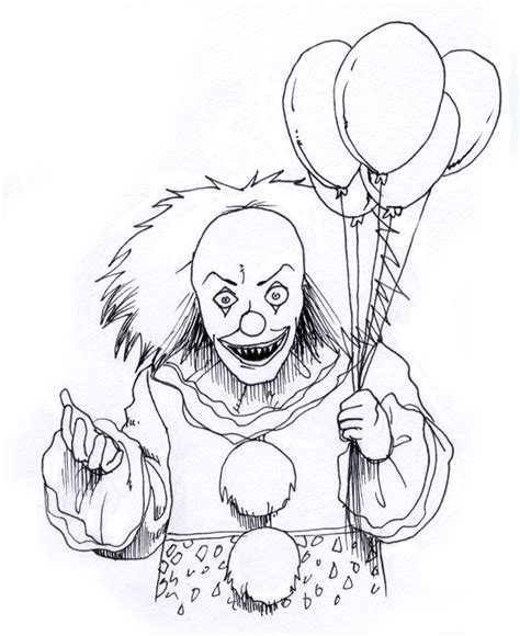 Printable Pennywise Coloring Pages