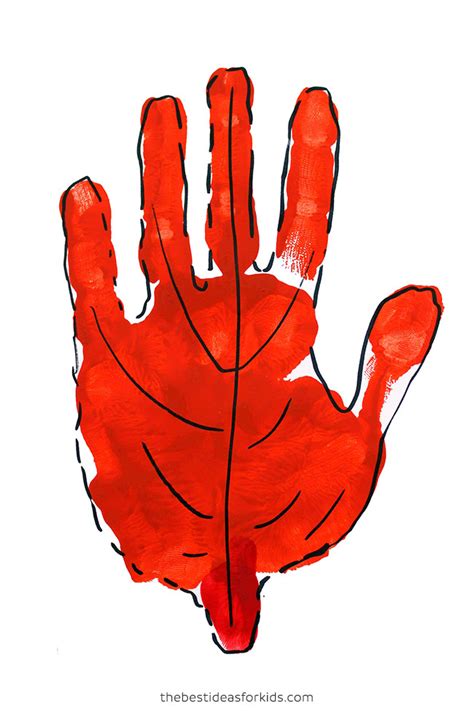 Fall Handprint Art The Best Ideas For Kids