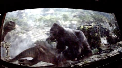 King Kong 360 3 D Ride At Universal Studios Hollywood Youtube