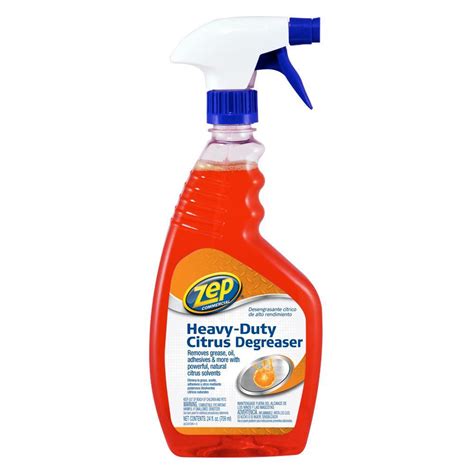 Zep Heavy Duty Citrus Degreaser 24 Oz Home Liquid Cleaner Stove Tops