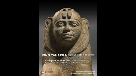 rita freed king taharqa finding the man in the legend 02 09 2022 youtube