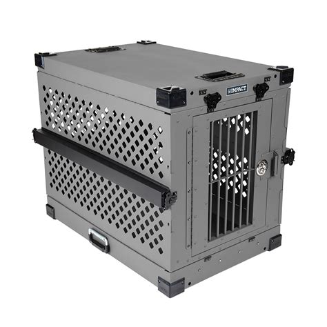 Collapsible Dog Crate Gray 34 Length Impact Dog Crates Touch