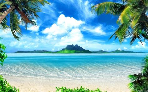 Tropical Island Paradise Wallpapers Desktop Background