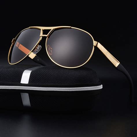 Mens Summer Hd Polarized Sunglasses Vintage Outdoors Anti Uv Driving Goggle Sunglasses Online