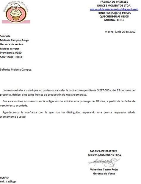 Modelo carta solicitud de préstamo Ejemplos De