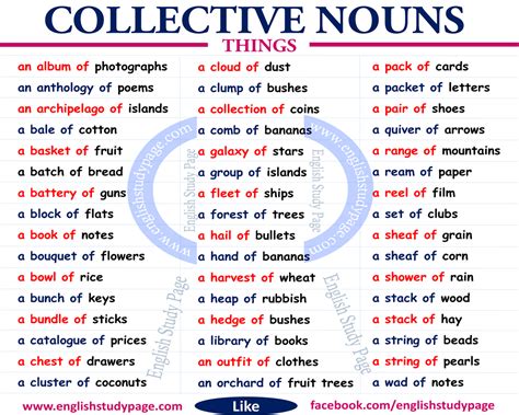 Some of these collective nouns are very old, dating back to medieval times, while others are fairly new. Collective Nouns Singular or Plural? - English Study Page