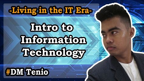 Lesson 1 Introduction To Information Technology Living In The It
