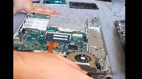 How To Disassemble Sony Vaio Laptop Youtube