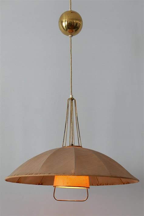 Mid Century Modern Adjustable Counterweight Pendant Lamp Or Hanging